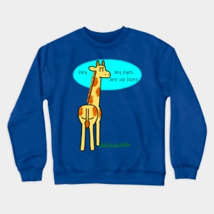 Cheeky Giraffe Crewneck Sweatshirt